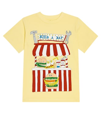 Printed cotton T-shirt | Stella McCartney Kids