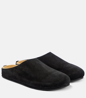 Hudson suede mules | The Row