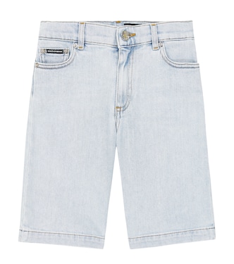 Denim Bermuda shorts | Dolce&Gabbana Kids