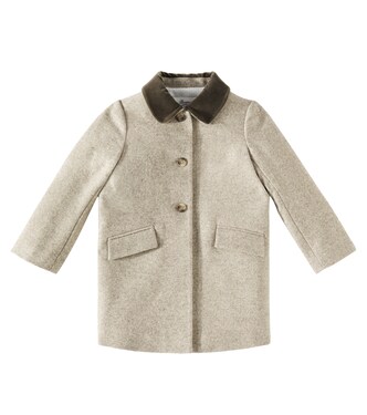 Ginette wool-blend coat | Bonpoint