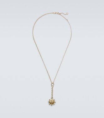 عقد بقلادة من الذهب 18قيراط مع ألماس Spark Love | FoundRae