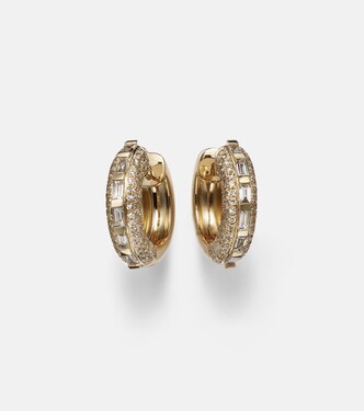 Boucles d'oreilles en or 18 ct et diamants | Shay Jewelry