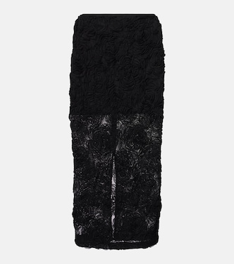 Floral pencil skirt | Rotate