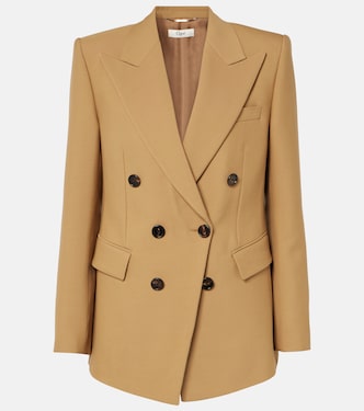 Wool grain de poudre blazer | Chloé
