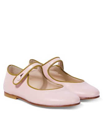 Ella leather Mary Jane flats | Bonpoint