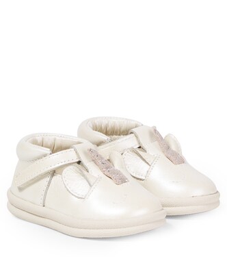 Baby Zilpa metallic leather sneakers | Donsje