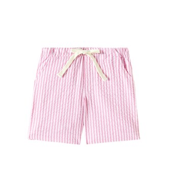 Cortino striped cotton-blend shorts | La Coqueta