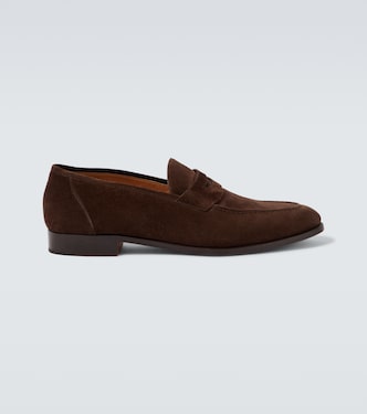 Sergio suede penny loafers | Loro Piana