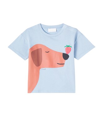 x Euan Roberts Baby printed cotton jersey T-shirt | Gucci Kids