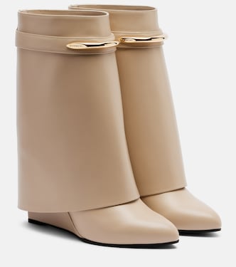Shark leather mid-calf boots | Givenchy