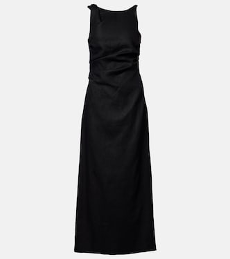 Cera linen midi dress | Faithfull