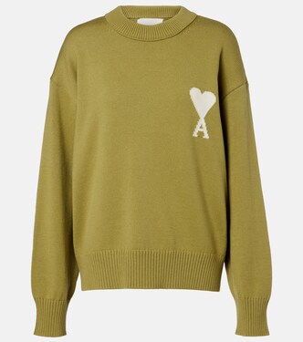 Ami De Cœur wool and cotton sweater | Ami Paris