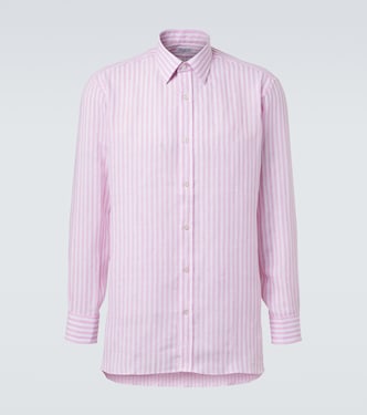 Striped linen shirt | Charvet