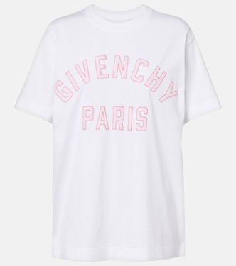 Embroidered cotton T-shirt | Givenchy
