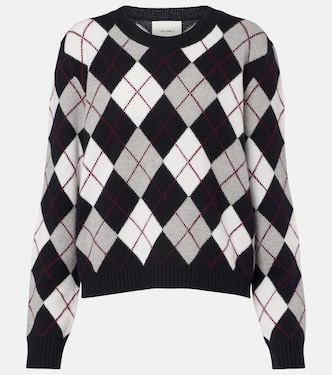 Antoni argyle cashmere sweater | Lisa Yang