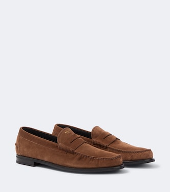 Loafers aus Veloursleder | Prada
