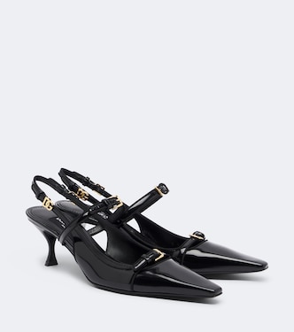 DG patent leather slingback pumps | Dolce&Gabbana