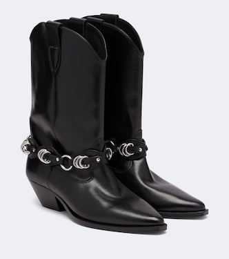 Duerto embellished leather cowboy boots | Isabel Marant