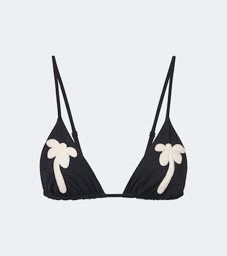 Embroidered bikini top | Johanna Ortiz