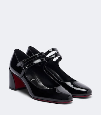 Salones Miss Jane 55 de charol | Christian Louboutin