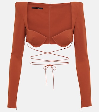 Top Dale aus Crêpe | Alex Perry