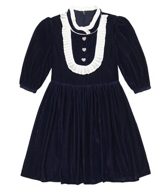 Velvet dress | Self-Portrait Kids