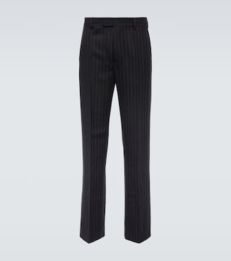 Pinnet pinstripe straight pants | Dries Van Noten