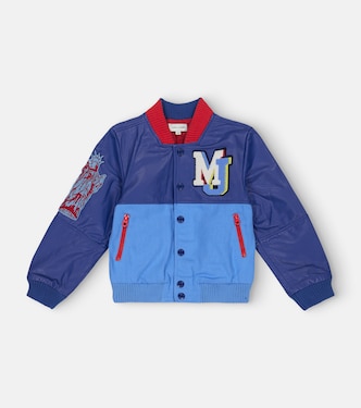 Veste bomber en cuir | Marc Jacobs Kids