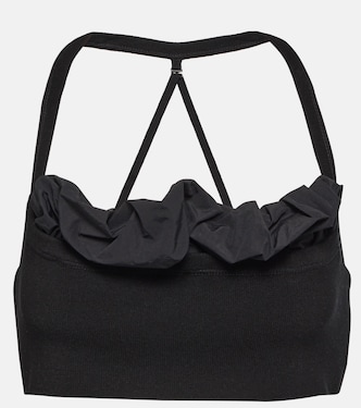 Le Bandeau Frivolli ruffled bra top | Jacquemus