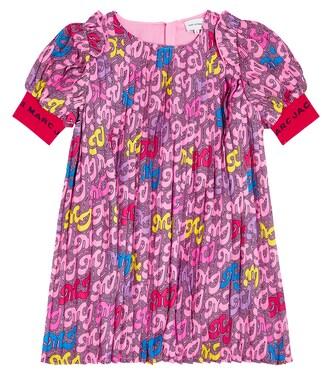 Printed satin dress | Marc Jacobs Kids