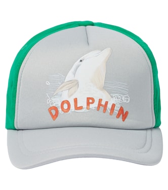 Hamster printed cotton-blend cap | The Animals Observatory