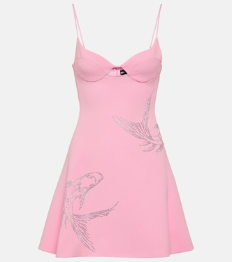 Verziertes Minikleid | David Koma