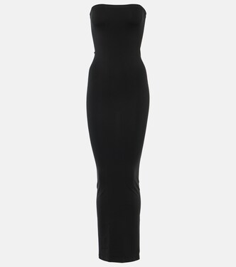 Fatal strapless jersey maxi dress | Wolford