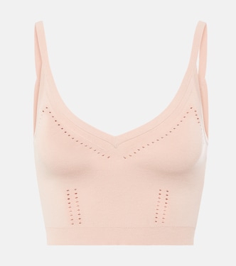 Cropped-Top aus Strick | Max Mara