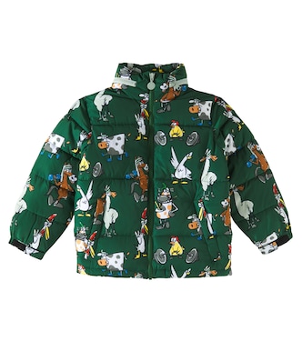 Printed puffer jacket | Stella McCartney Kids