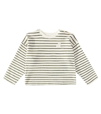 Gaya striped cotton-blend sweatshirt | Bonpoint
