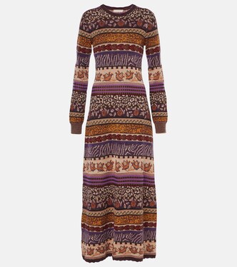 Robe longue Paloma en jacquard | Ulla Johnson