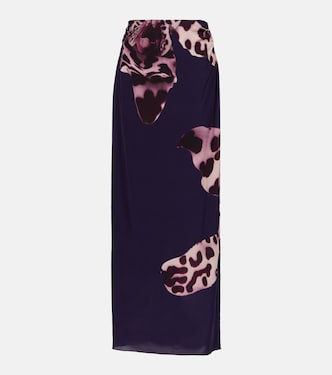 Bedruckter Maxirock | Dries Van Noten