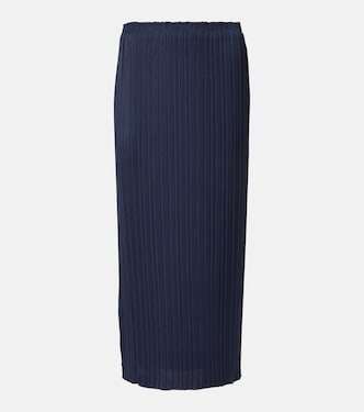 Pleated midi skirt | Vince