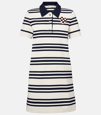 Striped polo dress | Tory Burch