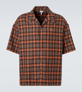 Anagram plaid bowling shirt | Loewe