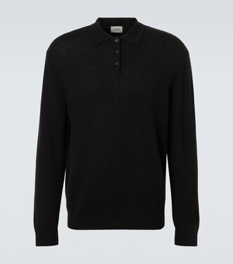 Crete cashmere polo sweater | Le Kasha