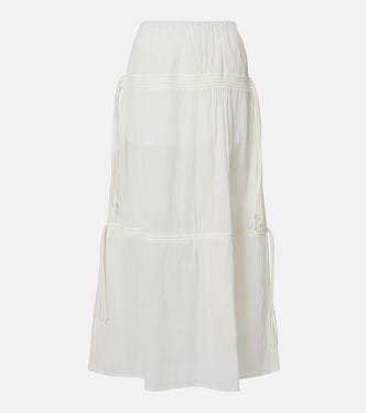 Cotton maxi skirt | Toteme