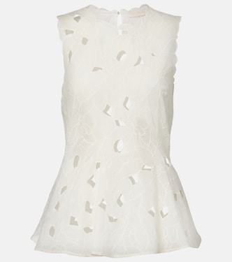 Ali floral cotton organda top | Ulla Johnson