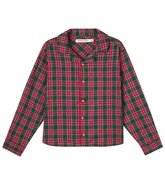 Lidia printed cotton-blend shirt | The New Society