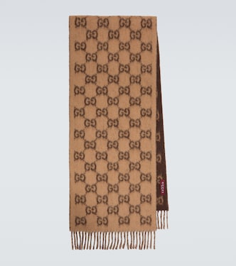 GG fringed scarf | Gucci