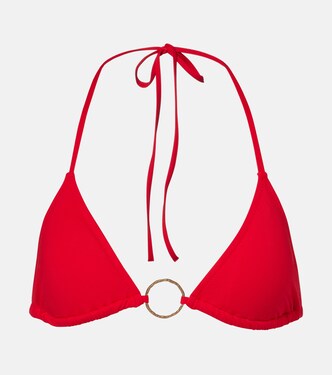 Miami ring-detail bikini top | Melissa Odabash