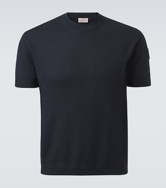 Camiseta de seda y algodón | Moncler