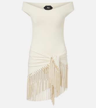 Romy fringed swimsuit and beach cover-up set | Taller Marmo