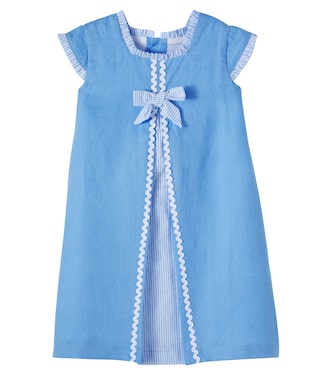 Kleid Beatrice aus Leinen | La Coqueta